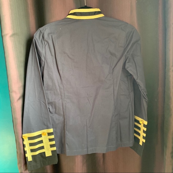 Navy Blue Jacket - military look - Picture 5 of 6